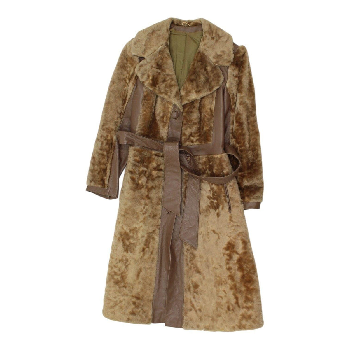 Womens Brown Fur Coat Vintage High End Winter Button Down Heavy Outerwear Graphic Tee – Warm & Stylish · Top Pick For Any Outfit