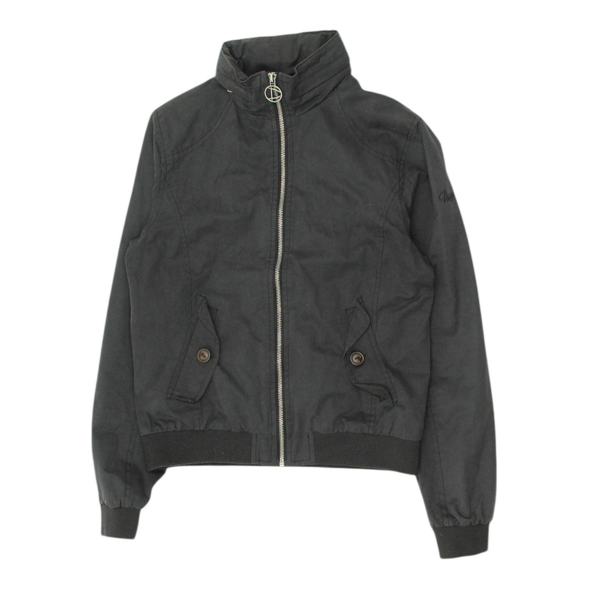 Diesel Womens Grey Jacket Vintage Designer Full Zip Bomber Style Outerwear Graphic Tee – Fan Favorite · Perfect For Daily Wear