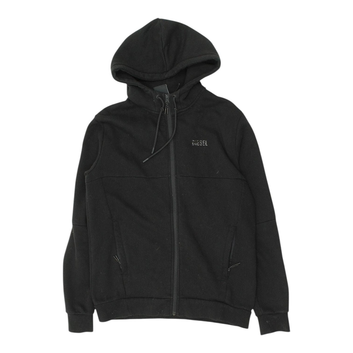 Diesel Mens Black Hoodie Vintage Designer Full Zip Casual Hooded Logo Hoody Hoodie – Cozy Vibes · Perfect For Daily Wear